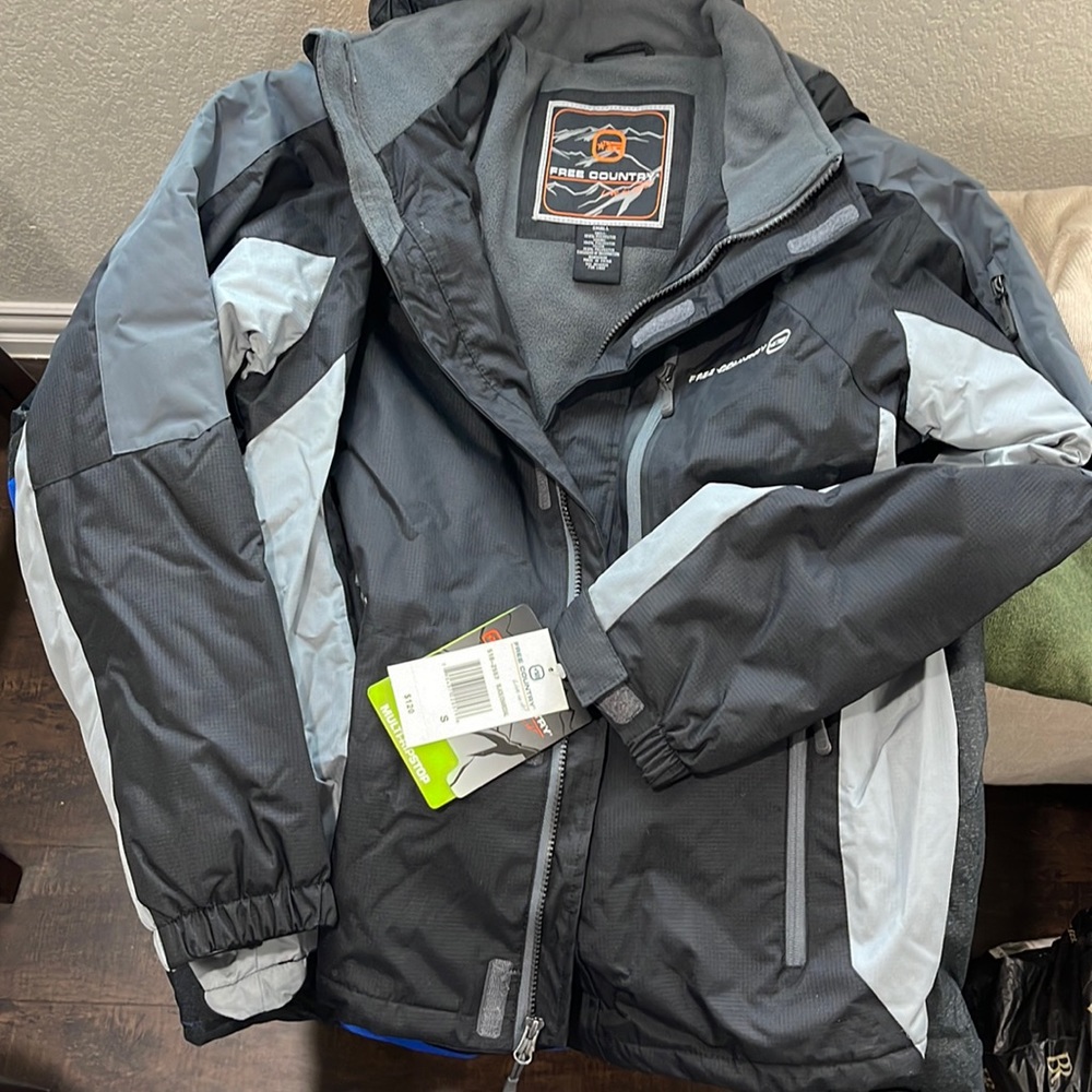 New free country jacket S